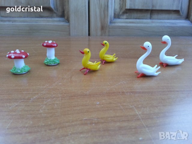 Стари стъклени фигурки  миниатюри, снимка 10 - Колекции - 32339588