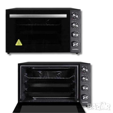 МИНИ ФУРНА , 70л ЧЕРЕН ГРАНИТ LX-9325CTDB,ЧЕРЕН INOX LUXELLLX-9325-CTDX, снимка 7 - Друга електроника - 51844758