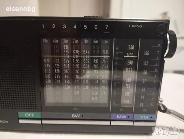 SONY ПРЕНОСИМО РАДИО FM/MW/SW 9-лентов приемник ICF-4900, снимка 3 - Радиокасетофони, транзистори - 55878296