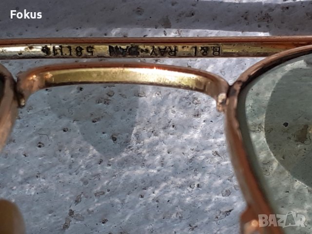 Слънчеви очила Ray Ban Bausch & Lomb - Рей Бан, снимка 5 - Антикварни и старинни предмети - 37157211