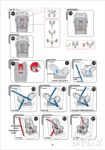 Детско столче за кола Chipolino Trax Neo, снимка 8 - Столчета за кола и колело - 53944076