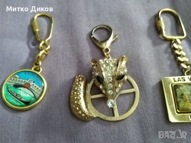 Ключодържател Венеция винтидж и Кума Лиса с 26 камъчета по нея , снимка 4 - Колекции - 38013225
