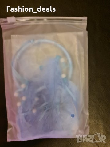 Нов ловец на сънища с цветни пера за окачен декор Занаятчийски подарък, снимка 7 - Декорация за дома - 33772683