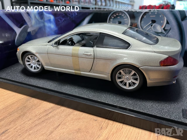 HOT WHEELS метална колекционерска количка BMW 645 Ci 2007 1:18, снимка 2 - Колекции - 51221282