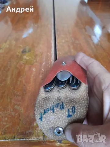 Стари сгъваеми вилица,лъжица и нож Rostfrei, снимка 2 - Други ценни предмети - 48079806