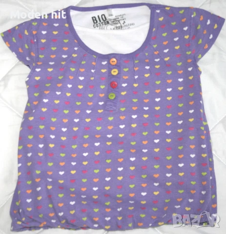 Сет летни дрешки за момиче размер 110 см. /4-5 години/ 6 броя за 12 лв., снимка 14 - Детски къси панталони - 50828104