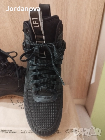 Nike LF1 Lunar Force 1 Black Duckboot Shoes 805899-003 Men, снимка 8 - Маратонки - 52309467