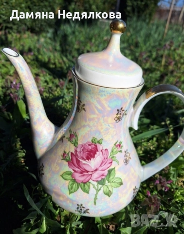 порцеланов чайник Kahla (Германия), снимка 2 - Колекции - 51685253