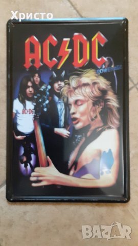 табели метални Елвис, Elvis и АС/DC , снимка 2 - Други - 36992736