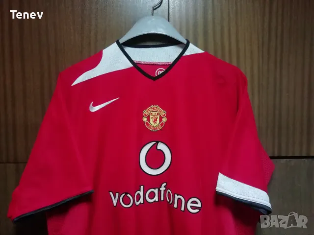 Manchester United Van Nistelrooy Nike оригинална тениска фланелка Манчестър Юнайтед Нистелрой XL , снимка 4 - Тениски - 47611810