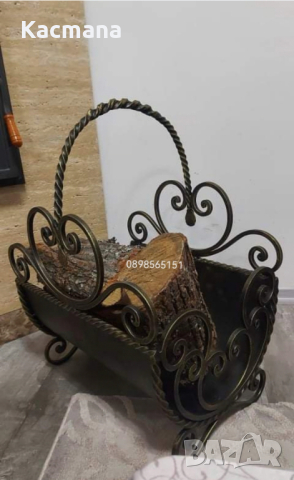 Аксесоари за камина,  кош за дърва, прибор за камина, снимка 16 - Декорация за дома - 44585522