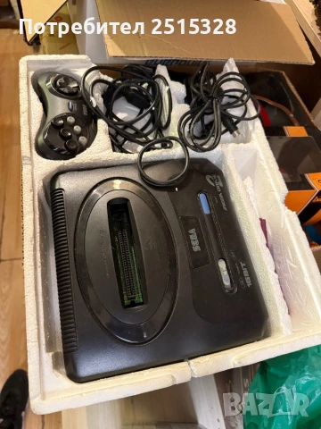 стара игрова конзола сега мега драйв 2, снимка 4 - Други игри и конзоли - 51376301