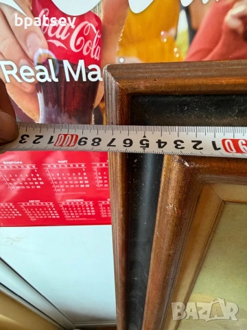 красива стара картина , снимка 3 - Антикварни и старинни предмети - 54100471