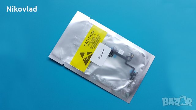 Лентов кабел с бутони iPhone 8, снимка 4 - Резервни части за телефони - 34135673