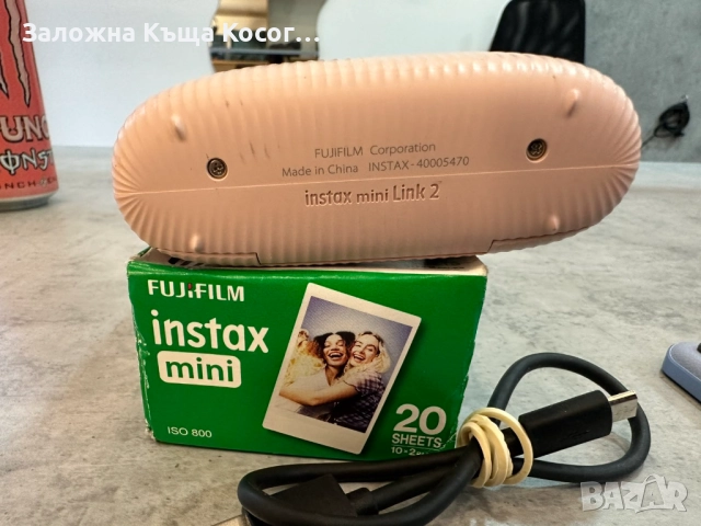 Fujifilm Instax mini Link 2 + Подарък, снимка 4 - Фотоапарати - 52286648