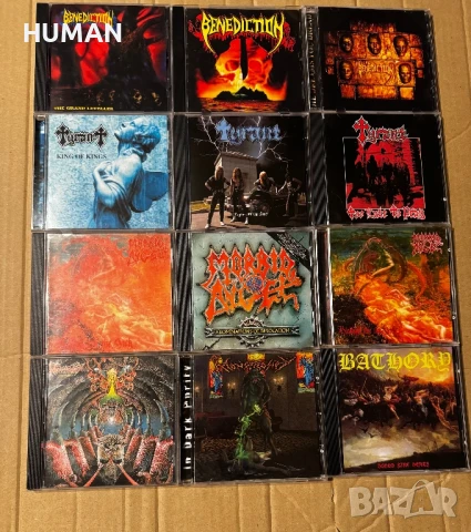 Benediction - Tyrant - Morbid Angel - Bathory - Monstrosity 