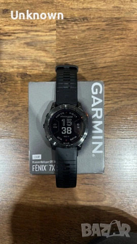 Garmin Fenix 7x Pro solar, снимка 2 - Смарт часовници - 53887946
