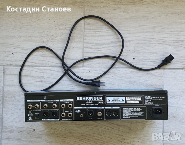 Продавам рак процесор за китара Behringer , снимка 2 - Китари - 54302297