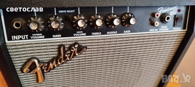 Усилвател за електрическа китара FENDER, снимка 2 - Ресийвъри, усилватели, смесителни пултове - 52409833