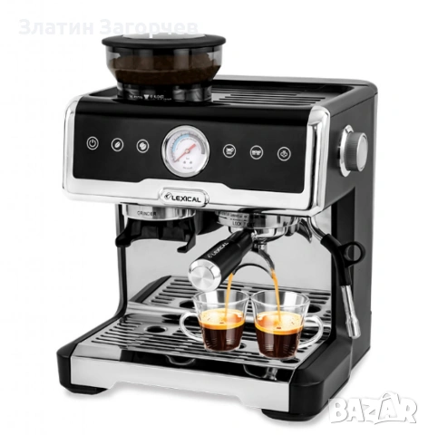 Чисто нова кафе машина Lexica  LEM-0670 – 2 в 1, еспресо