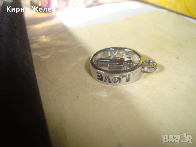 СТОМАНЕН ЛЮБОВЕН АРТ РАЗДВИЖЕН ФЕШЪН МЕДАЛЬОН 24797, снимка 5 - Колиета, медальони, синджири - 34561144