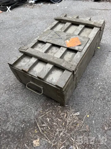 ДЪРВЕН КУФАР КУТИЯ САНДЪК ОТ 1992 ГОДИНА, снимка 3 - Части - 50202130