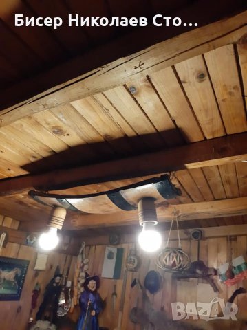 Полилеи от автентични бъчви с 2 дървени чашки!