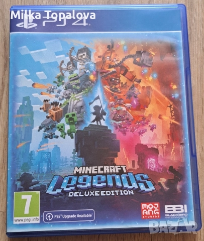 Игра за PS4 - Minecraft Legends Deluxe Edition