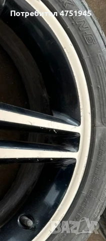 Джанти с Гуми 225 40 18 mercedes , снимка 3 - Гуми и джанти - 53937882