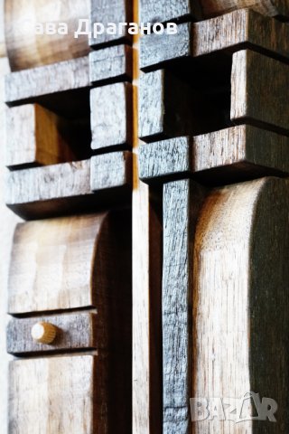 Маска за стена изработена от американски орех, снимка 12 - Други - 30758914