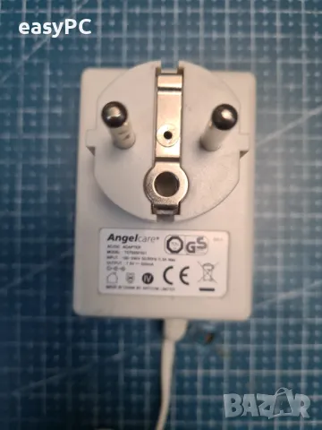 Оригинален захранващ адаптер ANGELCARE 7.5V 500mA , снимка 2 - Друга електроника - 49299965