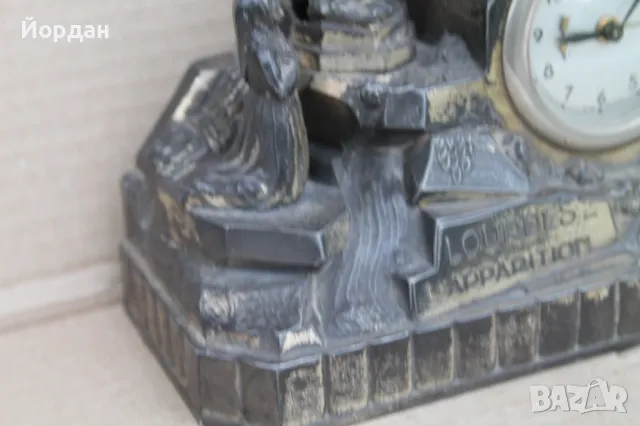 Настолен часовник с латерна, снимка 8 - Антикварни и старинни предмети - 49713597