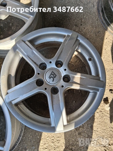 15цола 5 ×112 6J ×15 ет 47 ц.57.1мм , снимка 5 - Гуми и джанти - 54238549