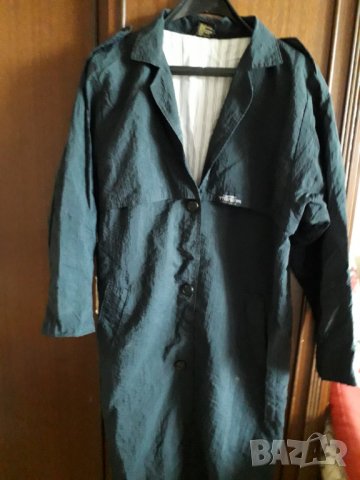 Дамски черен шлифер с подплата Tiger