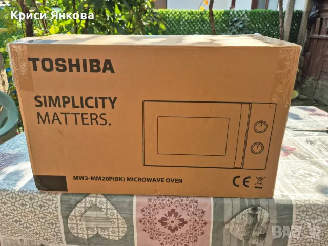 Микровълнова фурна Toshiba , снимка 3 - Микровълнови - 56369338