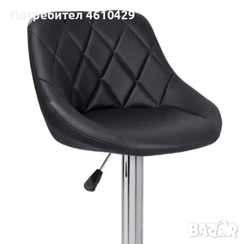 Бар стол с регулируема височина и въртяща функция – комфорт и стил за дома и заведения, снимка 3 - Столове - 53227768