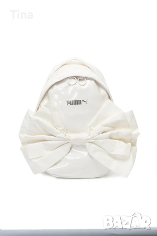 Бяла лачена раница PUMA