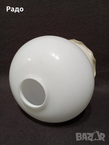 Стъклен абажур. Стъкло за лампа. Чашка за полилей, снимка 4 - Други - 53268862