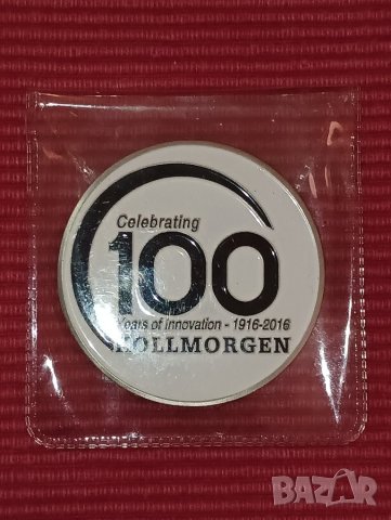 Плакет 100 години иновации KOLLMORGEN, САЩ. , снимка 7 - Антикварни и старинни предмети - 42745310