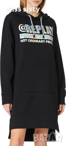 REPLAY Оригинална Нова Дамска Рокля/Туника/Блуза/Суитшърт, снимка 3 - Суичъри - 48269556