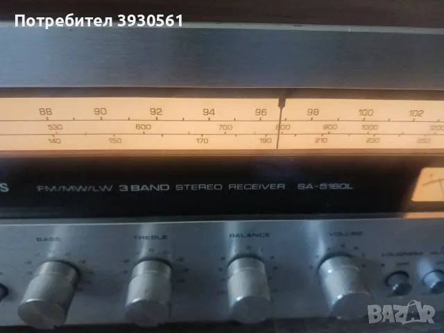 Ресийвър техникс Sa 5160L, снимка 3 - Ресийвъри, усилватели, смесителни пултове - 56412207