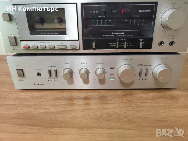 Продавам ретро сет Pioneer SA-420 CT-320 TX-520L, снимка 2 - Аудиосистеми - 54323722