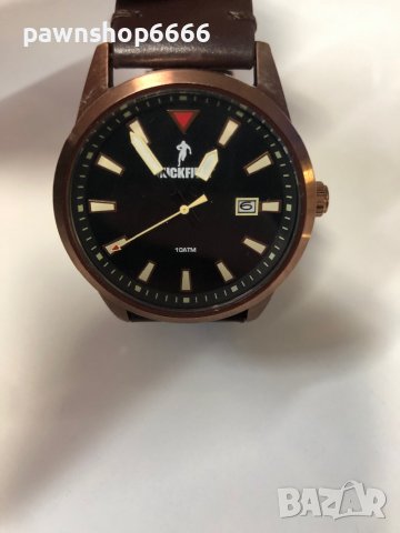Кафяв кожен часовник Ruckfield
