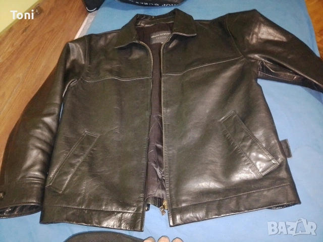 чисто ново кожено яке Marc O Polo агнешка или телешка кожа L размер 