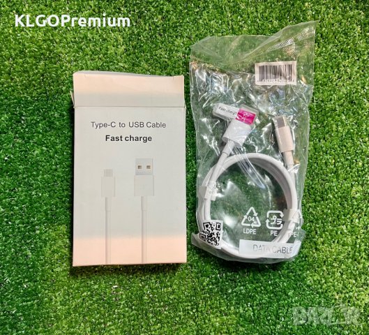 Fast Charge Кабел за Бързо Зареждане Samsung Huawei USB Type-C USB-C, снимка 2 - USB кабели - 34459476