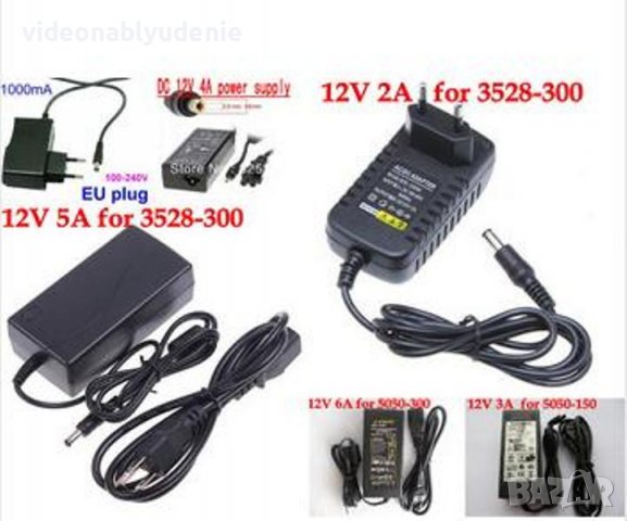 Удължаващи Захранващи Кабели Разклонително Захранване Охранителна Камера Видеонаблюдение Wi-Fi Букси, снимка 11 - Комплекти за видеонаблюдение - 39092581