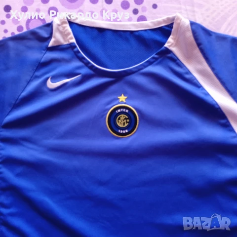 NIKE INTER MILAN M/L TRAINING JERSEY оригинална фланелка Найк на Интер Милано, снимка 2 - Спортни дрехи, екипи - 50779950
