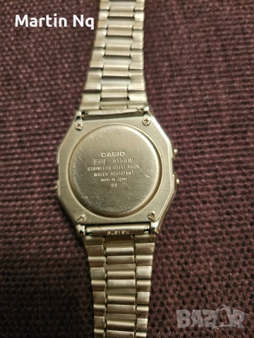 Casio A158W ръчен часовник, снимка 3 - Мъжки - 52930654
