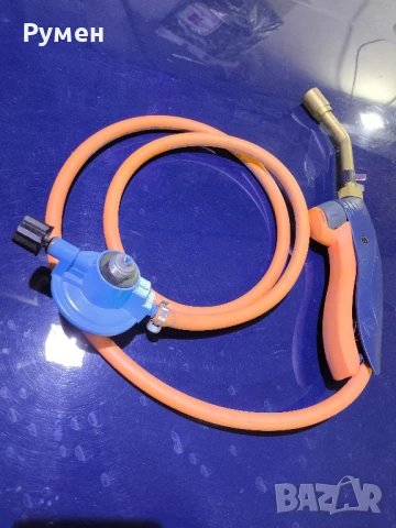 Газова горелка Campingaz с маркуч и редуцир вентил , снимка 2 - Други инструменти - 51079379