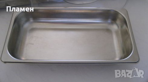 бен мари уред за загряване на храна бюфет топла витрина  400W 3 - ка, снимка 4 - Витрини - 12050417